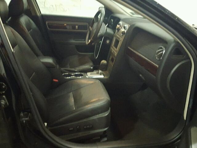 3LNHM28T77R666585 - 2007 LINCOLN MKZ Սև լուսանկար 5