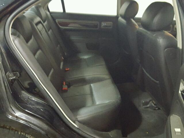 3LNHM28T77R666585 - 2007 LINCOLN MKZ Սև լուսանկար 6