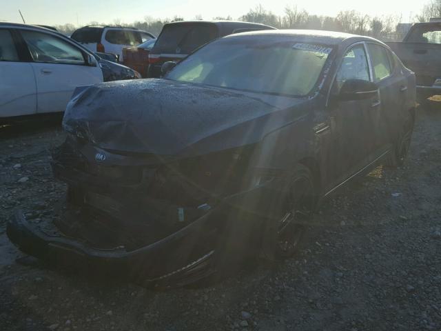 5XXGR4A66DG213294 - 2013 KIA OPTIMA SX BLACK photo 2