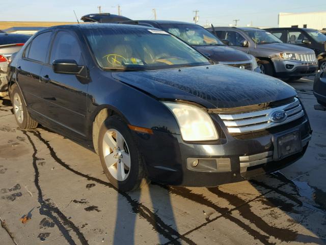 3FAHP07Z18R209588 - 2008 FORD FUSION SE BLUE photo 1