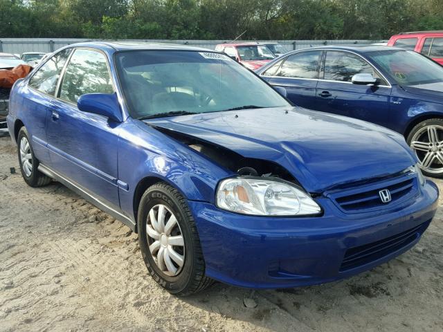 1HGEJ8246YL039575 - 2000 HONDA CIVIC EX BLUE photo 1