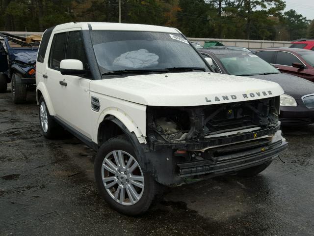 SALAG2D48AA541956 - 2010 LAND ROVER LR4 HSE WHITE photo 1