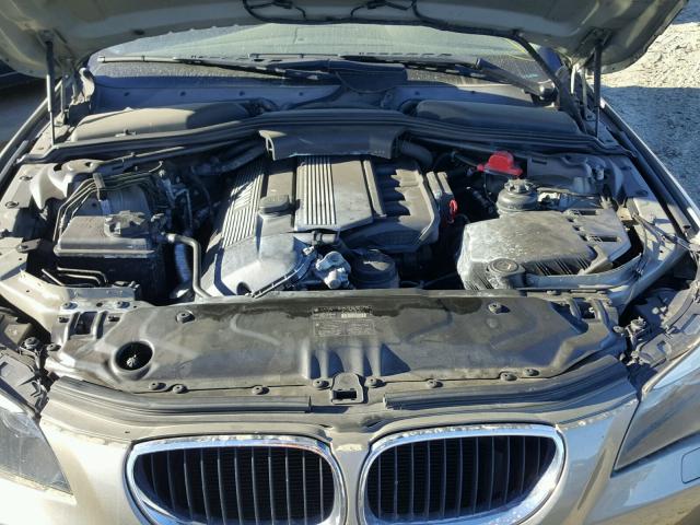 WBANA53585B862060 - 2005 BMW 525 I SILVER photo 7