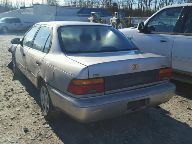 1NXAE09B3SZ282541 - 1995 TOYOTA COROLLA LE TAN photo 3