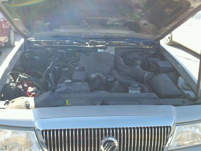 2MEFM75W93X683440 - 2003 MERCURY GRAND MARQ SILVER photo 7