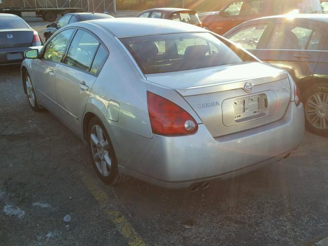 1N4BA41E66C827473 - 2006 NISSAN MAXIMA SE SILVER photo 3