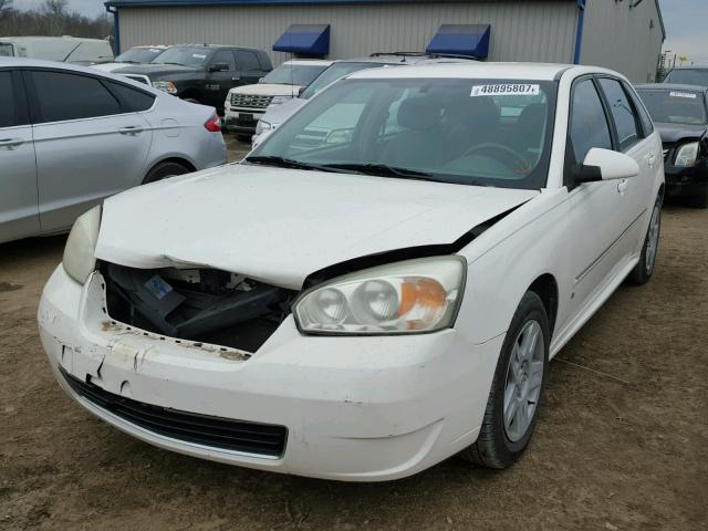 1G1ZT61866F196255 - 2006 CHEVROLET MALIBU MAX WHITE photo 2