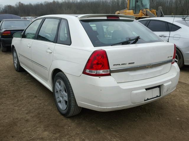 1G1ZT61866F196255 - 2006 CHEVROLET MALIBU MAX WHITE photo 3