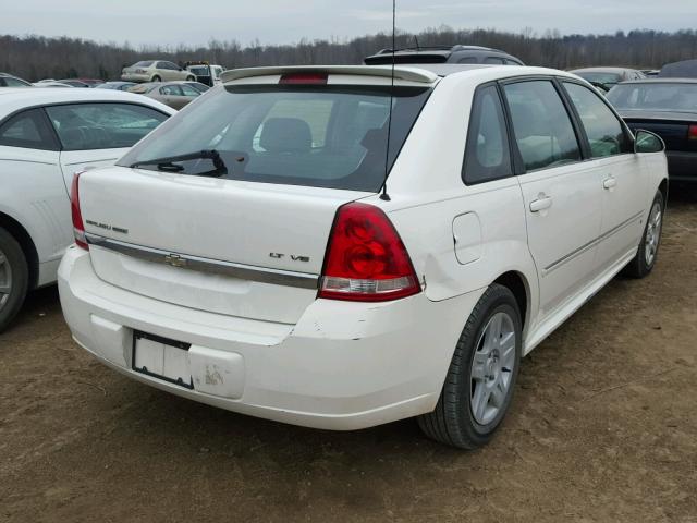 1G1ZT61866F196255 - 2006 CHEVROLET MALIBU MAX WHITE photo 4