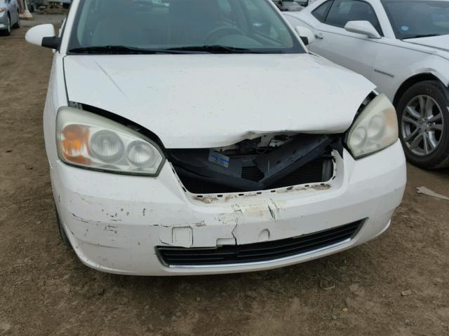 1G1ZT61866F196255 - 2006 CHEVROLET MALIBU MAX WHITE photo 9