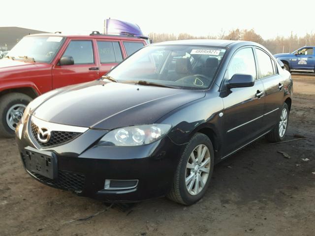 JM1BK12G071749128 - 2007 MAZDA 3 I BLACK photo 2