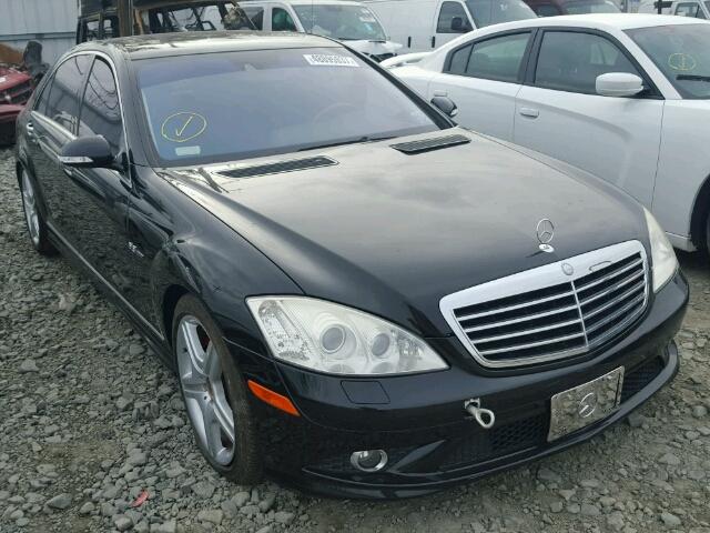 WDDNG71X67A103892 - 2007 MERCEDES-BENZ S 550 BLACK photo 1