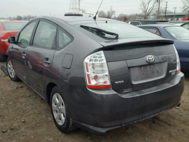 JTDKB20U673226084 - 2007 TOYOTA PRIUS GRAY photo 3