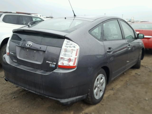 JTDKB20U673226084 - 2007 TOYOTA PRIUS GRAY photo 4