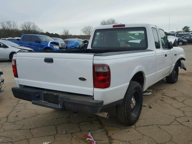 1FTYR14U15PA49346 - 2005 FORD RANGER SUP WHITE photo 4