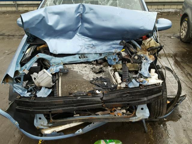 KL1TJ62624B274705 - 2004 CHEVROLET AVEO LS BLUE photo 7