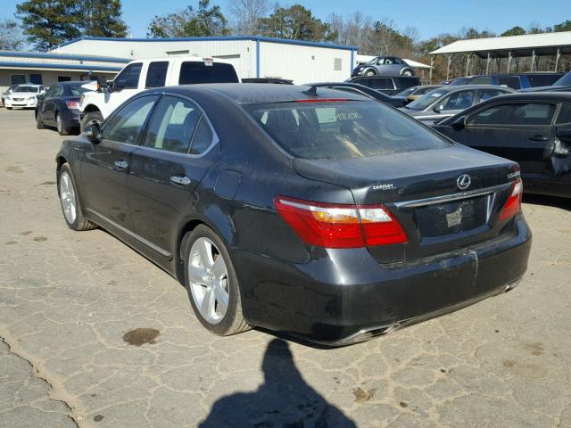 JTHBL5EF4B5102948 - 2011 LEXUS LS 460 GRAY photo 3