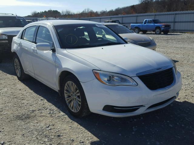 1C3CCBAB9CN113733 - 2012 CHRYSLER 200 LX WHITE photo 1