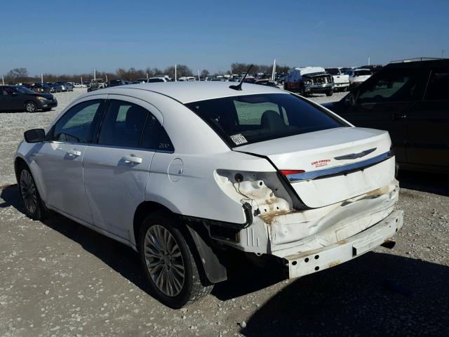 1C3CCBAB9CN113733 - 2012 CHRYSLER 200 LX WHITE photo 3