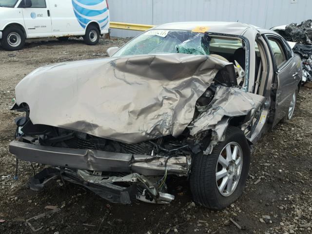 2G4WD582461227721 - 2006 BUICK LACROSSE C TAN photo 2