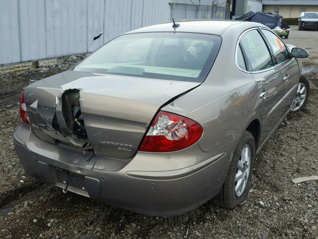 2G4WD582461227721 - 2006 BUICK LACROSSE C TAN photo 4