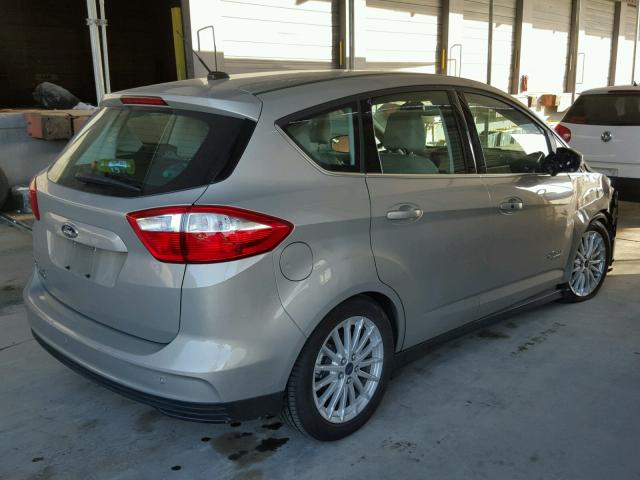 1FADP5CU7FL123994 - 2015 FORD C-MAX PREM SILVER photo 4