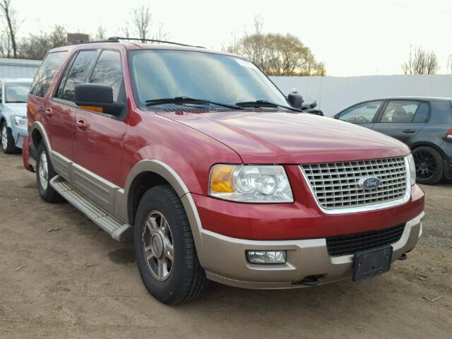 1FMFU18L04LB67932 - 2004 FORD EXPEDITION RED photo 1