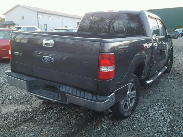 1FTRW14W35KE61148 - 2005 FORD F150 SUPER GRAY photo 4