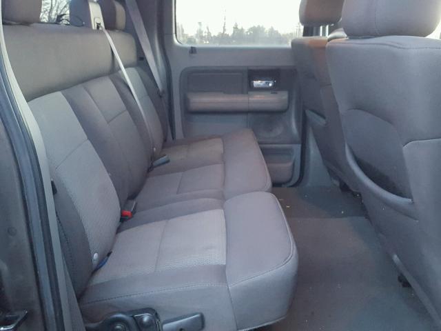 1FTRW14W35KE61148 - 2005 FORD F150 SUPER GRAY photo 6