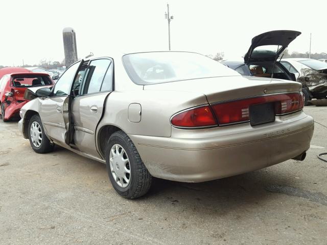 2G4WS52JX31220872 - 2003 BUICK CENTURY CU TAN photo 3