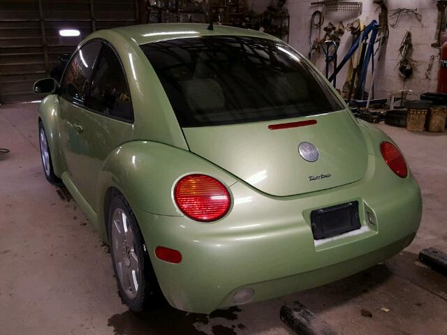 3VWDD21C13M415062 - 2003 VOLKSWAGEN NEW BEETLE 绿色 照片 3