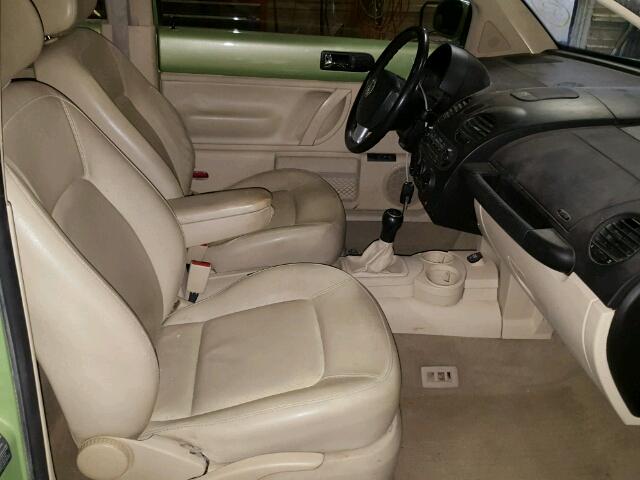 3VWDD21C13M415062 - 2003 VOLKSWAGEN NEW BEETLE 绿色 照片 5