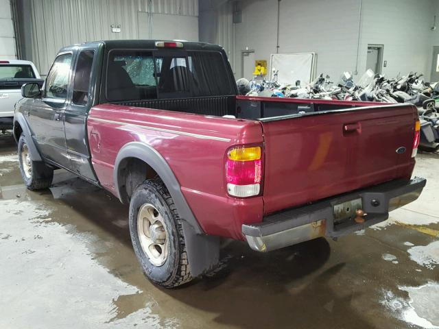 1FTZR15E91TA90160 - 2001 FORD RANGER SUP TWO TONE photo 3