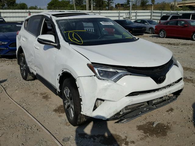 2T3WFREV2JW409454 - 2018 TOYOTA RAV4 ADVEN WHITE photo 1