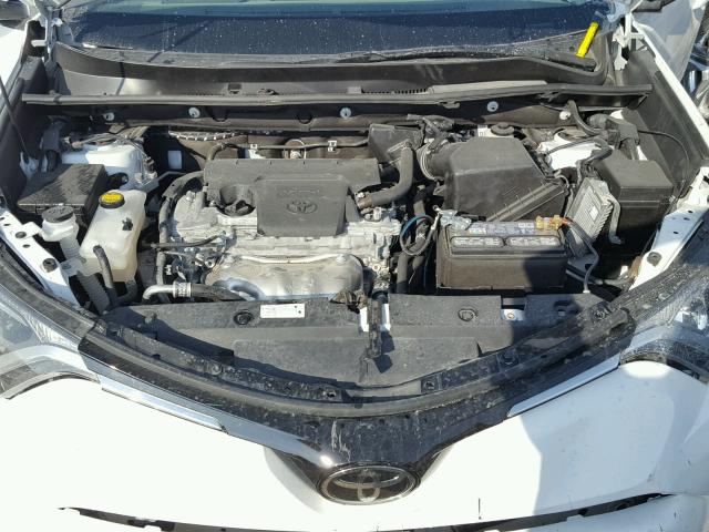 2T3WFREV2JW409454 - 2018 TOYOTA RAV4 ADVEN WHITE photo 7