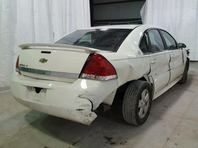 2G1WT57N191310460 - 2009 CHEVROLET IMPALA 1LT WHITE photo 4