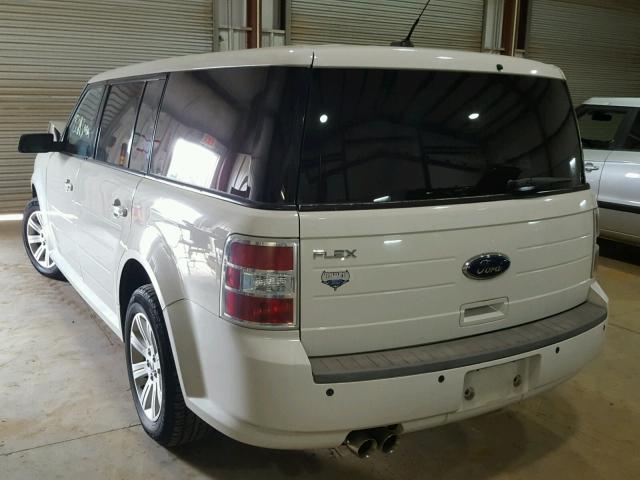 2FMDK51CX9BA17672 - 2009 FORD FLEX SE WHITE photo 3