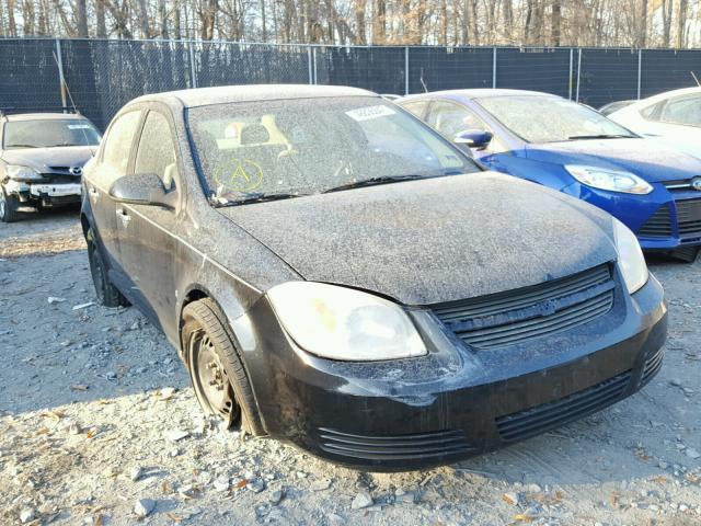 1G1AL58F287267427 - 2008 CHEVROLET COBALT LT BLACK photo 1