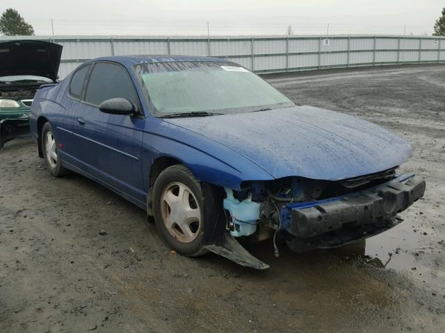 2G1WX12K549180753 - 2004 CHEVROLET MONTE CARL BLUE photo 1