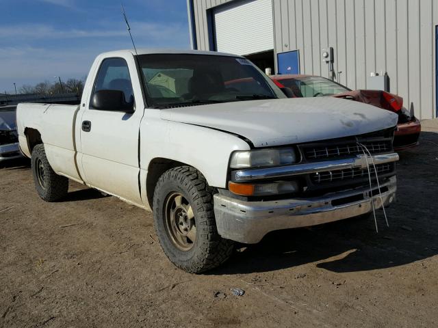 1GCEC14V31Z289977 - 2001 CHEVROLET SILVERADO WHITE photo 1