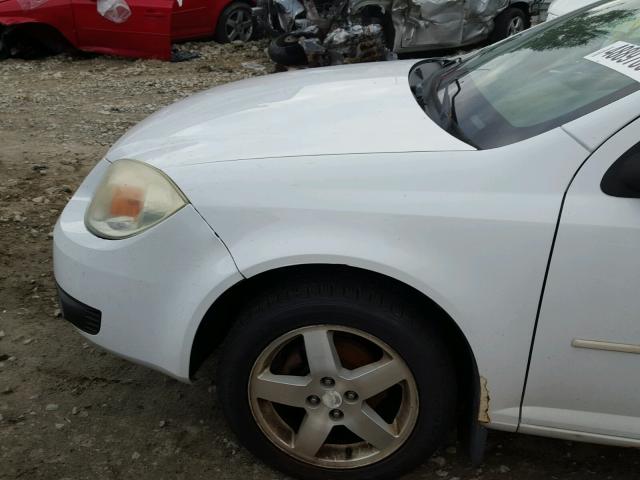 1G1AL52FX57537590 - 2005 CHEVROLET COBALT LS WHITE photo 10