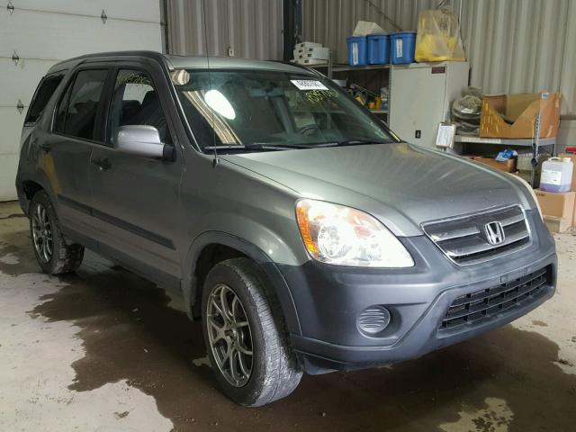 JHLRD78876C050371 - 2006 HONDA CR-V EX CHARCOAL photo 1