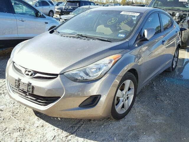 5NPDH4AE0DH354007 - 2013 HYUNDAI ELANTRA GL TAN photo 2