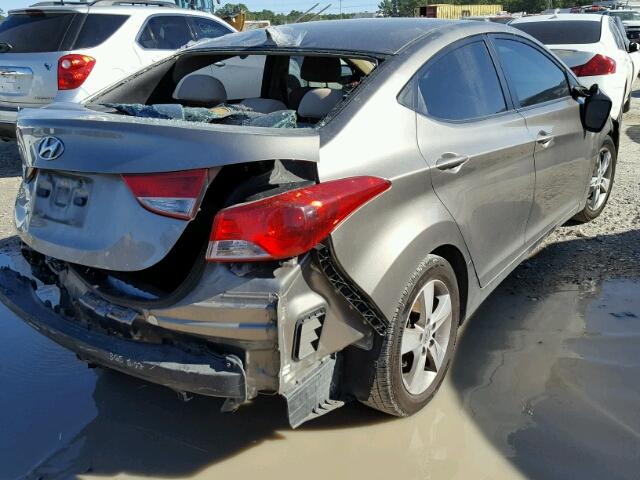 5NPDH4AE0DH354007 - 2013 HYUNDAI ELANTRA GL TAN photo 4