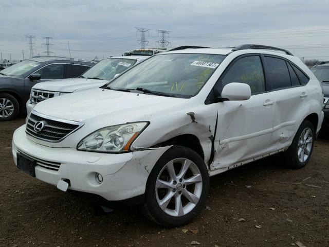 JTJHW31U160036936 - 2006 LEXUS RX 400 WHITE photo 2