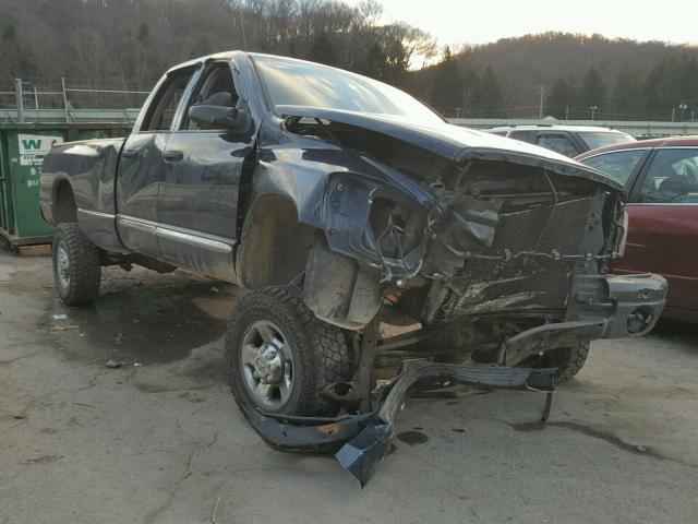 1D7KS28C56J155682 - 2006 DODGE RAM 2500 S BLUE photo 1