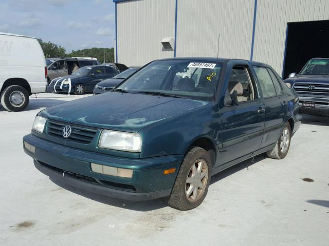 3VWSA81H5VM010775 - 1997 VOLKSWAGEN JETTA GLS GREEN photo 2