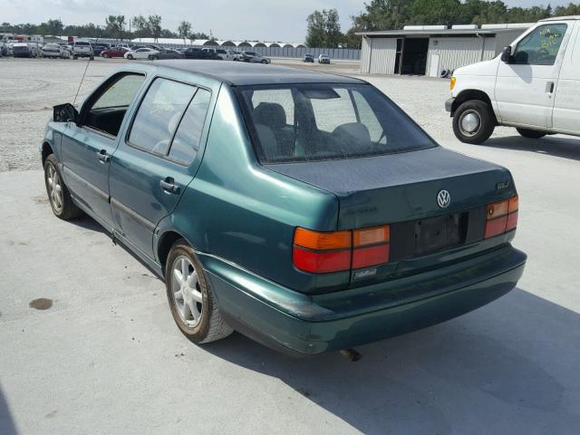 3VWSA81H5VM010775 - 1997 VOLKSWAGEN JETTA GLS GREEN photo 3