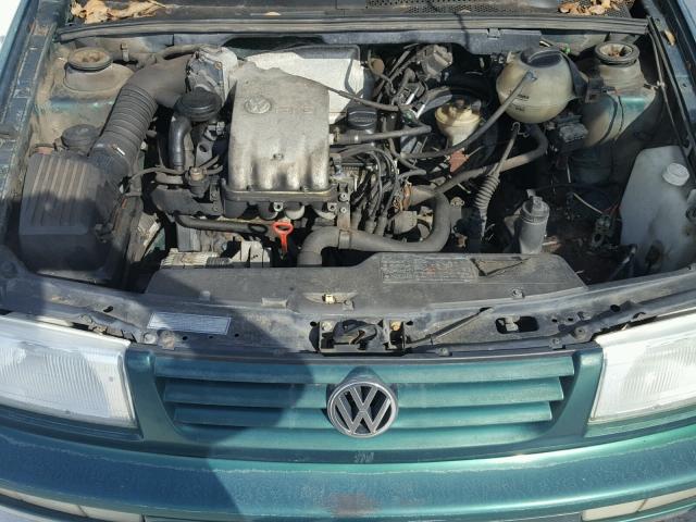 3VWSA81H5VM010775 - 1997 VOLKSWAGEN JETTA GLS GREEN photo 7