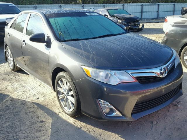 4T1BK1FK9CU017549 - 2012 TOYOTA CAMRY SE GRAY photo 1